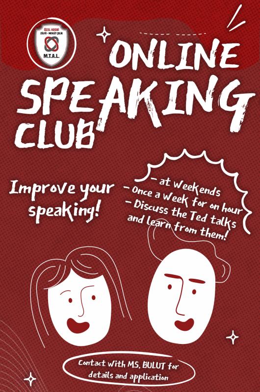 ONLINE SPEAKING CLUB